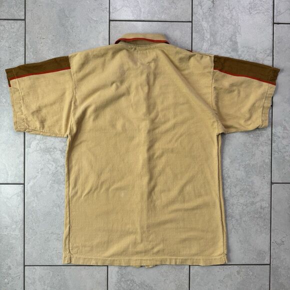 Vintage 90s Cross Colours Jersey Button Shirt Over Size Hip Hop Streetwear LA - Picture 5 of 7